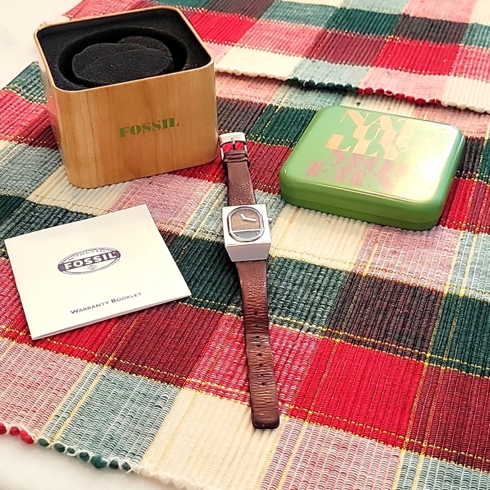 Vintage Rare Fossil watch